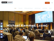 Tablet Screenshot of michaelkammes.com